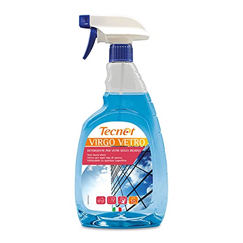 9 flaconi da 750ml - Detergente Virgo Vetro
