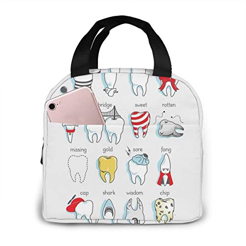 Antspuent SIBALIU486-120751221 Dental Combination Lunch Bag cover