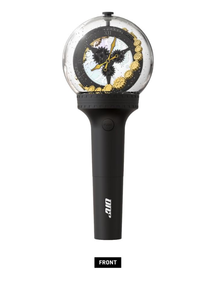 WITH.MUU ONF Official K-POP LIGHT STICK - Black, Plastic & Acrylic, LED, Battery Powered