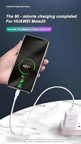 Image of 80W Original Flash Type C Charger Cable For Vivo V40 /V30 /V29 /V27 /V25 /V23E /V23 Pro /V21 5G /Y200 /iQOO 12 /Z9X /Neo 9 Pro /Neo 7 Pro /Z7 /Z7S /Z6 Lite /11 /Z6 44W /T1 /T2 /T3 /T3X,Mobile Support 44W /66W,White