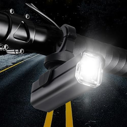Phare de vélo rechargeable USB avec 3 modes d'éclairage pour le cyclisme - 3