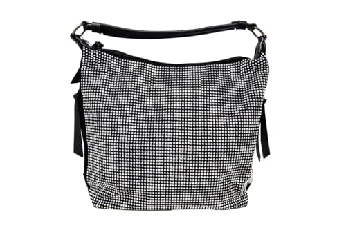 Bolso Hobo con Cristales y Correa Desmontable miniatura 4