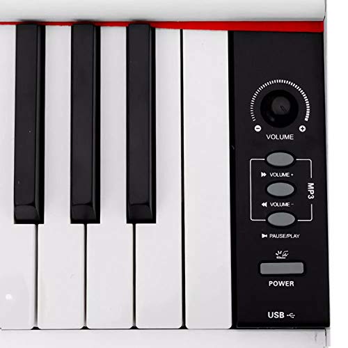 MYRCLMY 88 Key Portable Electronic Piano Keyboard Electric Hight Hight Hammer Clavier 128 Instruments De Musique À Piano… - Les Beatles, Paul McCartney, John Lennon, RIngo Starr, George Harrison MYRCLMY 88 Key Portable Electronic Piano Keyboard Electric Hight Hight Hammer Clavier 128 Instruments De Musique À Piano… – Image 6