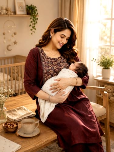 Image of RITIJYA Cotton Cord Set for Women