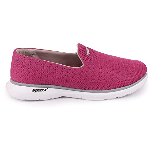 Image of Sparx Women's Sl-165 Violet Grey Running Shoe-8 Kids UK (SX0165LVLGY0008)