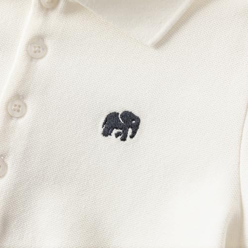 DAVE&BELLA Girls Short Sleeve Golf Polo Shirts Quick Dry Athletic Tops Tennis Shirts Girl School Uniform Tops for Aged 1-84