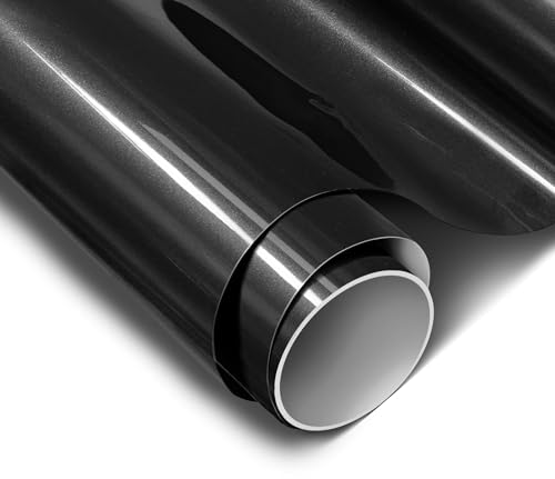 ColorFusion PPF by VViViD, Gloss Metallic Shadow Ash Grey Dry Apply PPF Vinyl Car Wrap Roll 1.3ft x 5ft