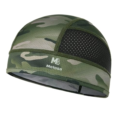 Image of MELASA Cooling Skull Caps Helmet Liner, Lightweight Mesh Under Helmet Cycling Motorcycle Hard Hat Sweat Liner for Men Women