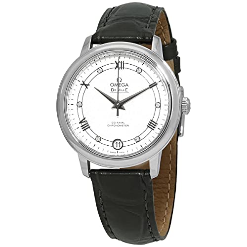 Omega Prestige 424.13.33.20.52.002 ���� �_�C�������h �V���o�[ �_�C���� ���f�B�[�X �r���v
