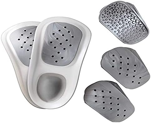 WalkFit Platinum Foot Orthotics Plantar Fasciitis Arch Support Insoles Relieve Foot Back Hip Leg and Knee Pain Improve Balance Alignment Over 25 Million Sold (Men 9-9.5 / Women 10-10.5)