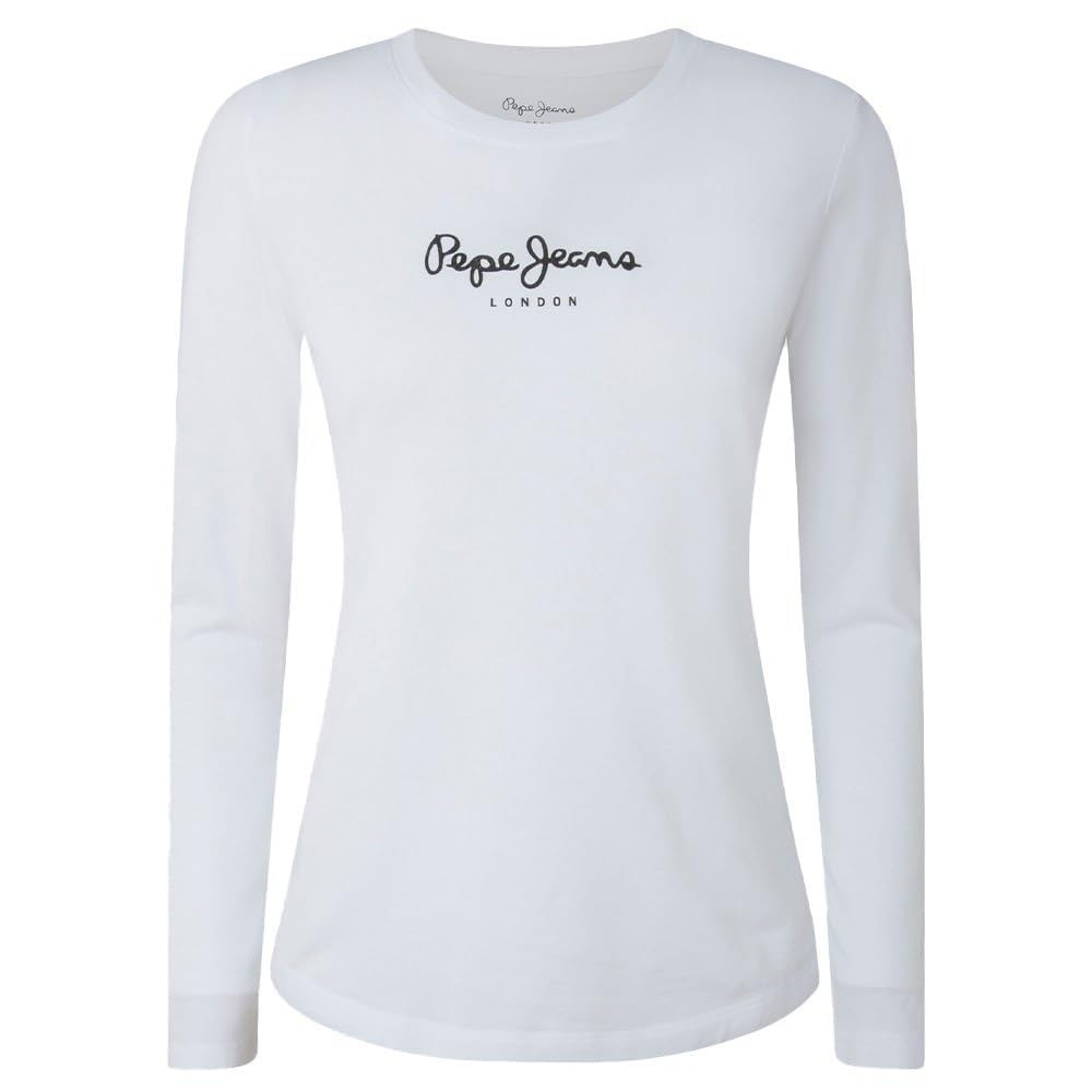 Pepe Jeans Women's ELENA Sweatshirt, Blue(DULWICH BLUE), S