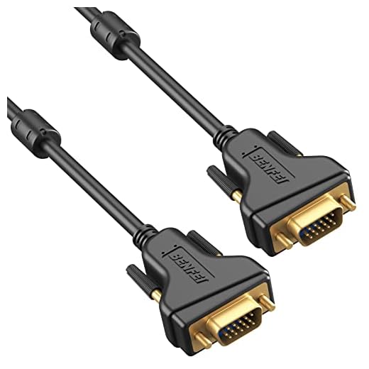 BENFEI VGA to VGA 6 Feet Cable with Ferrites