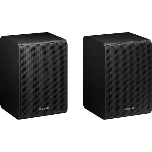 Image of Samsung SWA-9250S Wireless Rear Speaker Kit (2025) Bundle with 2 YR CPS Enhanced Protection Pack and Deco Gear Complete Home Theater Beginner's Guidebook