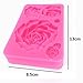 Large 5 Assorted Sizes Roses Resin Fondant Candy Silicone Mold for Sugarcraft, Cake Decoration, Cupcake Topper, Chocolate, Butter, Jewelry, Polymer Clay, Soap Making
