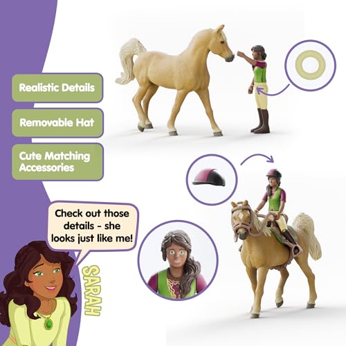 Schleich Horse Club Sarah and Mystery - 42517 - Image 4