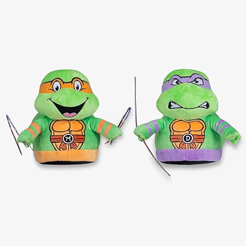 Image of Odd Sox - 3D Cartoon Slippers for Men & Women - Soft Plush Slip-On House Shoes, Cozy Gift Idea for Animation Fans
