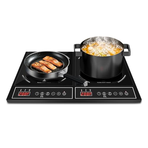 Portable Double Induction Cooktop 1800W