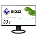 Produktbild EIZO FlexScan EV2490-BK 60,5 cm (23,8 Zoll) Monitor (HDMI, USB Hub, USB-C, RJ-45 LAN, KVM Switch, Daisy Chain, DisplayPort, 5 ms, 1920 x 1080, höhenverstellbar) schwarz