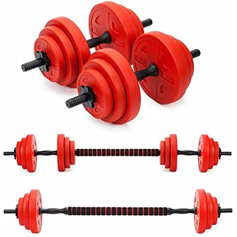 Gallant 20kg Adjustable Dumbbells Weights Set - 2 in 1 Dumbbell and Barbell Hand Free Weights Sets, Weight lifting Body Building Exercise Fitness Equipment For Home Gym, Ideal for Men Women Cover