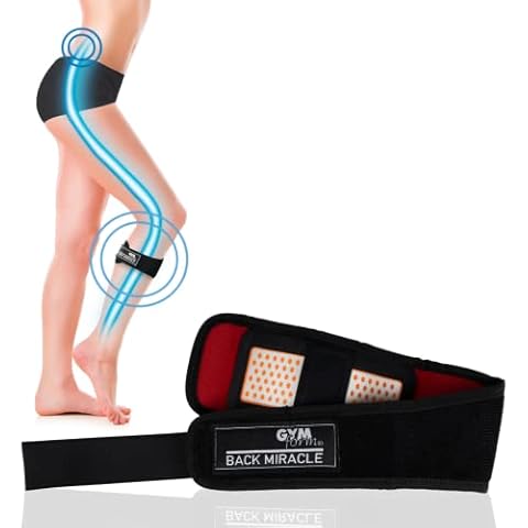 Lumbar Electric Stimulator GYMFORM Back Miracle, Back Pain Relief (TENS Transcutaneous Electrical Nerve Stimulation) Relieves Lumbar Pain and Sciatica, USB Rechargeable Cover
