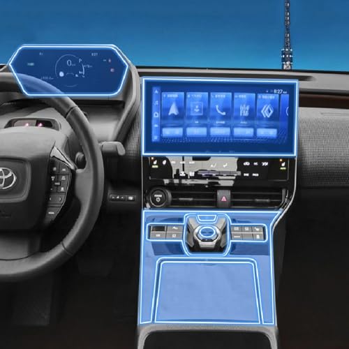 Film PPF pour console de Toyota BZ4X : la protection anti-rayures de luxe