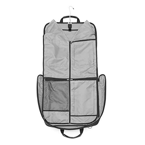 Amazon Basics Carry-On Garment Bag For Travel And Business Trips With Shoulder Strap - Black #TOP3
