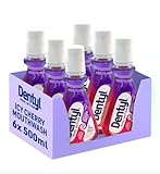Dentyl Dual Action CPC Mouthwash, 12hrs Fresh Breath, Alcohol Free, ICY Cherry, Plaque-Reducing 6x500ml