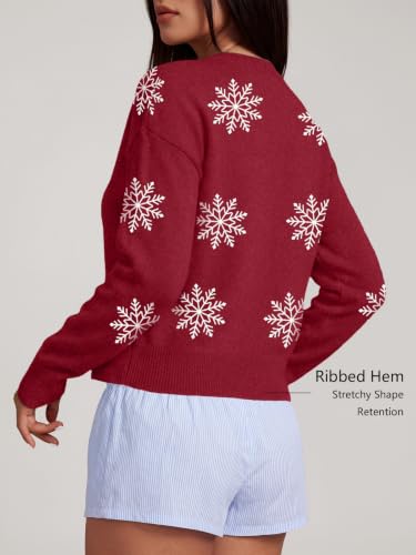 Image of Trendy Queen Cropped Cardigan Sweaters for Women Fall Fashion Clothes 2026 | Lightweight Knit Button-Down, Y2K Open-Front Layering Piece for Fall, Spring & Office Wear