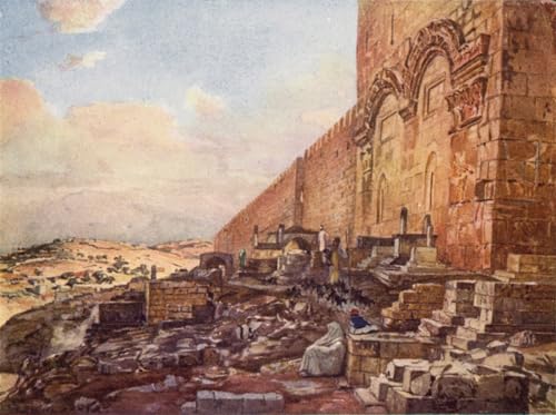 Toile Jérusalem Extérieur de la Golden Gate brise la monotonie de votre bureau avec élégance
