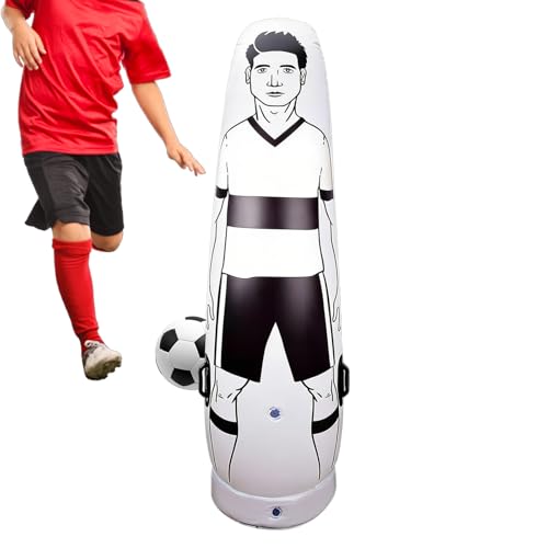 Escudo inflable de fútbol, protector de alta protección, entrenador portátil con diseño seguro, equipo de agilidad con material duradero, defensor de patadas, equipo de portero para adultos
