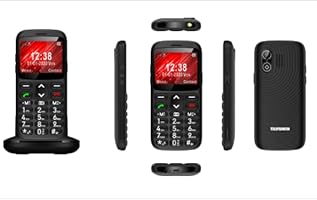 Telefunken gsm S520 Handy, Schwarz