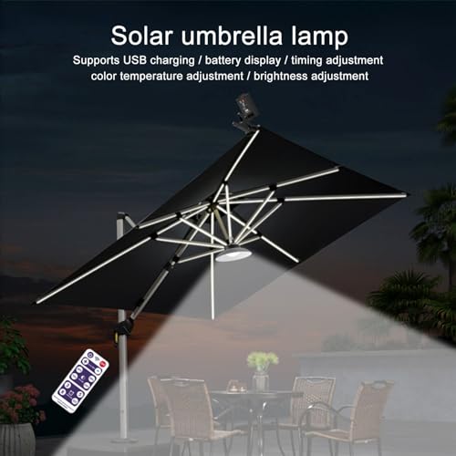 Reviews y listado de Sombrillas Solares con Iluminación LED favoritos de las personas. 2 Imagen adicional