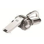 BLACK+DECKER Cordless 18V Handheld Vacuum Cleaner with Pivoting Head, 8 Cleaning Positions, Charging Dock and Accessories, With EU Plug, PV1820L-QW