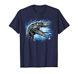 jurassic world 2 blue muerte 19JWOT00034A-001 Jurassic World 2 Blue Profile Splat Camiseta