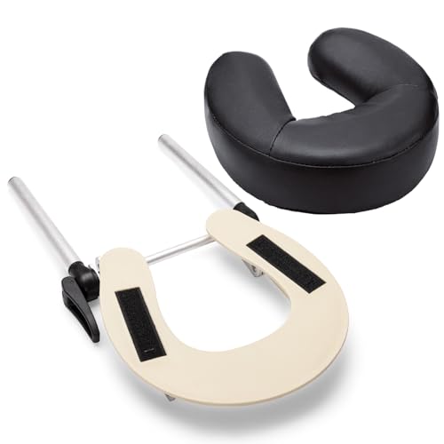 Massage Table Face Cradle & Pillow, Adjustable Massage Spa Bed Headrest by Udefineit - Image 9