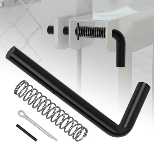 XaXmTee 819T Trailer Gate Spring Latch Kit with Extra Pins Heavy Duty Trailer Gate Pins Trailer Gate Latch Repair Kit for Carry-On Utility Trailers