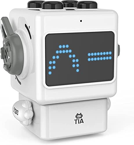 Jakmean Kids Robot Toy, Rechargeable Robots, Nx01 Smart Programmable Robot, Singing Dancing And Voice Control, Robot With Coding Apps, For Kid 3-8 Year, Yellow #TOP2