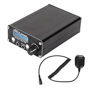 VBESTLIFE Usdx+ Usdr HF Qrp Sdr Transceiver, Mobile Transceiver SDR 8 Band Full Mode HF SSB QRP Radio Transceiver per Apparecchiature di Ricezione del Segnale