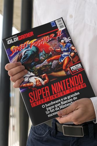 Super Nintendo - Street Fighter II - Superpôster OLD!Gamer