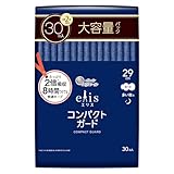 エリス コンパクトガード 羽つき 29cm 30枚 多い夜用 ナプキン