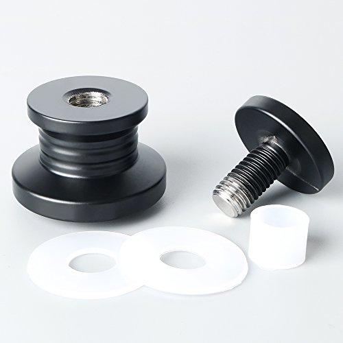 Alise Single Sided Shower Glass Door Knob Handle Pull 1-3/5Inch Dia,Solid Sus304 Stainless Steel Matte Black Finish #TOP3