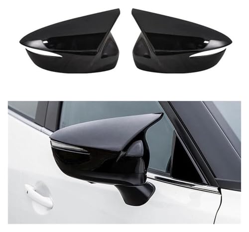 Capuchon rétroviseur Mazda CX-5 CX-3 en noir brillant pour un style sport élégant