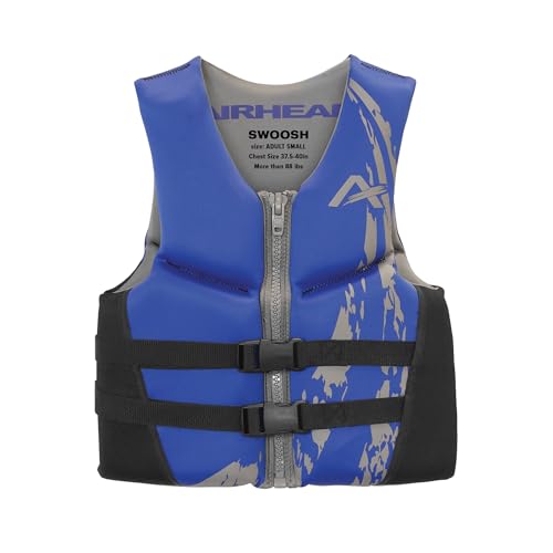 Airhead Swoosh Kwik-Dry Neolite Life Jacket US Coast Goard Approved Type III Life Jacket Adult and Youth Sizes