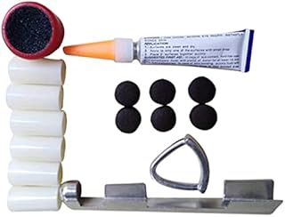 Snooker Cue Tip Pool Cue Tips Rapid Cue Top Sander Repair Billiard Pool Snooker Cue Tip Repair Kit Snooker Accessories Billiard Cue Repair Billiard (1 Set)