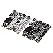 2 Szt. Moduł Odbiornika Audio Bluetooth, Moduł Odbiornika Audio, Moduł Odbiornika Audio Bluetooth BT5.0 Płyta Wzmacniacza Sterowanie Przyciskiem 3,5 Mm Czarny + Biały