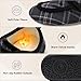 BARERUN Diabetic Shoes for Women Slip on Loafer Slippers With Polar Fleece Lining Non-Slip Men's Warm Diabetic Socks Gripper Slippers for Men Black 9.5-10 Women 8-8.5 Men