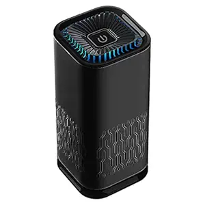 CALANDIS Air Purifier Air Ionizer Purify Air Car Dashboard Bedroom Bathroom Black