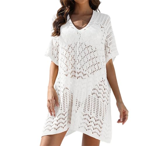 Robe de plage en crochet légère pour couvrir son maillot de bain