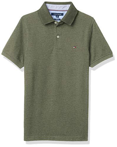 green collared shirt