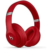 Beats Studio3 Wireless ワイヤレスノイズキャンセリングヘッドホン -Apple W1ヘッドフォンチップ、Class 1 Bluetooth、アクティブノイズキャンセリング機能、最長22時間の再生時間 - レッド